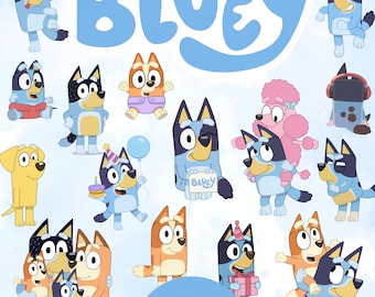 Paquete de más de 170 imágenes PNG divertidas de perros: imágenes prediseñadas de cumpleaños con perros divertidos, diseño de invitaciones para fiestas infantiles con temática de perros divertidos, familia de perros de dibujos animados (descarga digital).