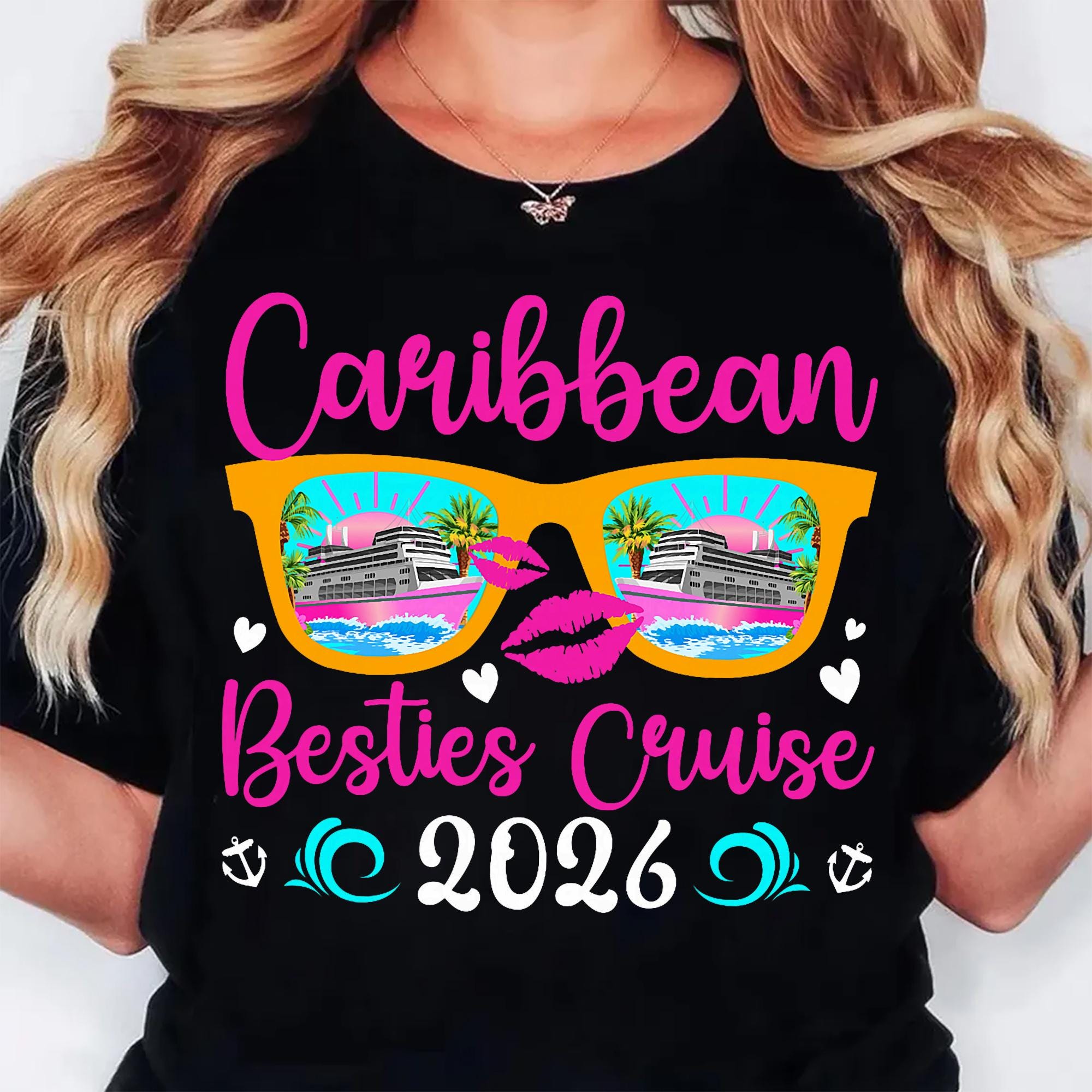 Caribbean Cruise 2026 PNG Bundle, Family Cruise Trip Shirt Design ...