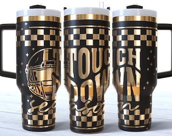 Football Tumbler Laser Svg, Baseball 40oz Tumbler Full Wrap Laser Svg, Laser Engraved Svg, Laser Engraving Svg, SVG For Laser Rotary