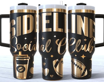 Football Mom Tumbler Laser Svg, Baseball 40oz Tumbler Full Wrap Laser Svg, Laser Engraved Svg, Laser Engraving Svg, SVG For Laser Rotary