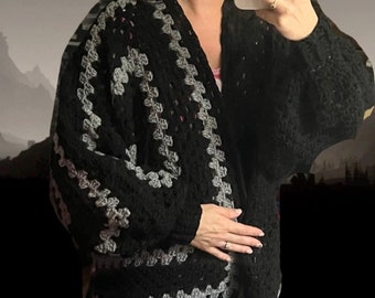 Over sized Hexi Cardigan