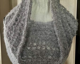 Wasteland hooded cowl,scarf, and caplet with face mask all in one