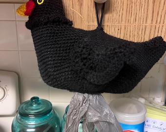 Chicken bag holder