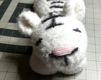 White tiger snuggler