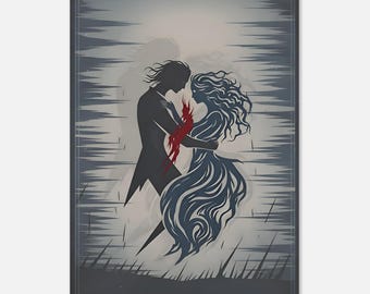 Fall in Love Again & Again Art/wall Decor/print - Lilac - Etsy Canada