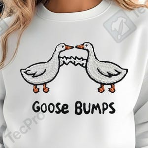 Goose Bumps PNG Funny Easter Goose Shirt Design, Sublimation File for Cricut, Spring Digital Download, Easter png