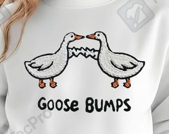 Pelle d'oca PNG Divertente design per maglietta pasquale a forma di oca, file di sublimazione per Cricut, download digitale primaverile, Pasqua png