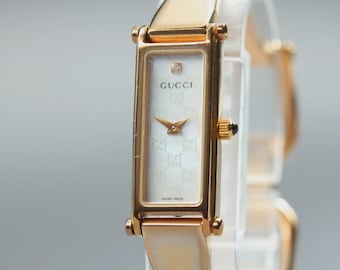 素晴らしいレディース ヴィンテージ GUCCI モデル 1900L ステンレス