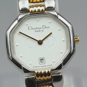 Christian Dior Watch Two Tone - Etsy