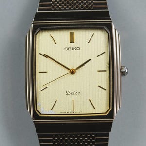 1991 Seiko Tank - Etsy
