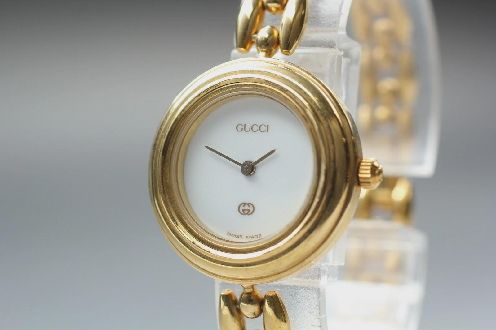 Gucci gold vintage watch - Etsy 日本