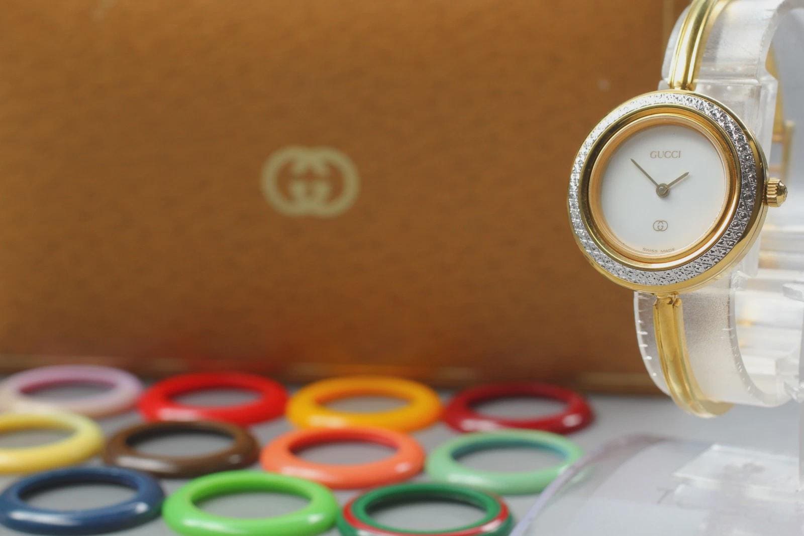 Vintage Gucci Diamond Cut Bezel - Etsy