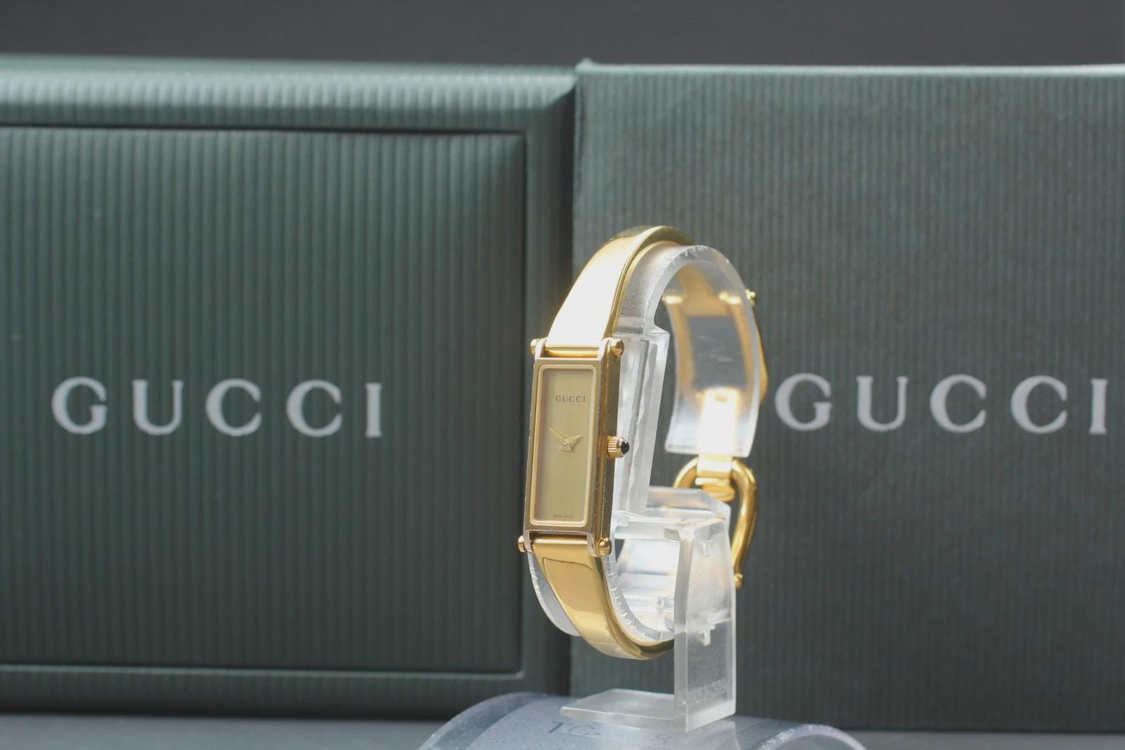 Gucci gold vintage watch - Etsy 日本