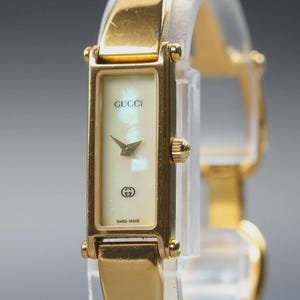 GUCCI 1500L ゴールド Gucci 1500l Gold Watch - Etsy