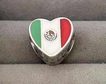 S925 Sterling Silver European Country-Style Mexico City Beads Suitable for Pandora-Style Bracelets