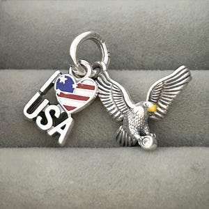 Pandora us charm - Etsy 日本