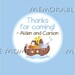 INSTANT DOWNLOAD Printable Favor Tags Noah's Ark - Etsy