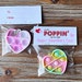 INSTANT DOWNLOAD Printable POPPIN' by to say Happy Valentine's Day Bag Toppers - Valentine Gifts - Memorable Moments Studio