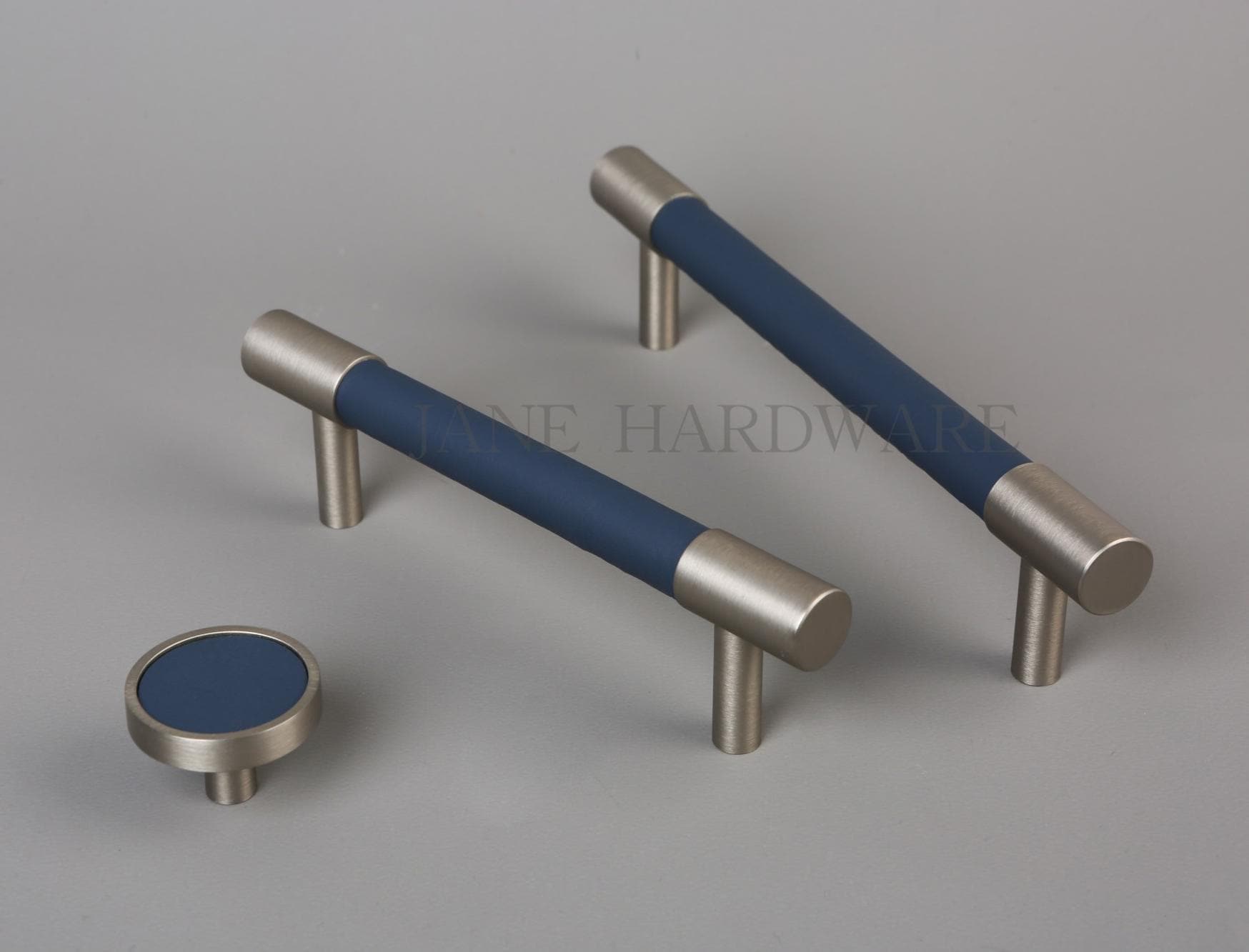 blue dresser handles Flower Shaped White And Blue Designer Ceramic Kitchen Cabinet Pull 5 Inch / Brass Antique