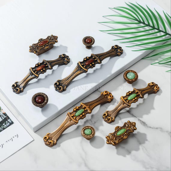 Antique Bronze Drawer Handles,antique Coffee Kitchen Knob,vintage Dresser  Handle,retro Cabinet Pull - Etsy Israel