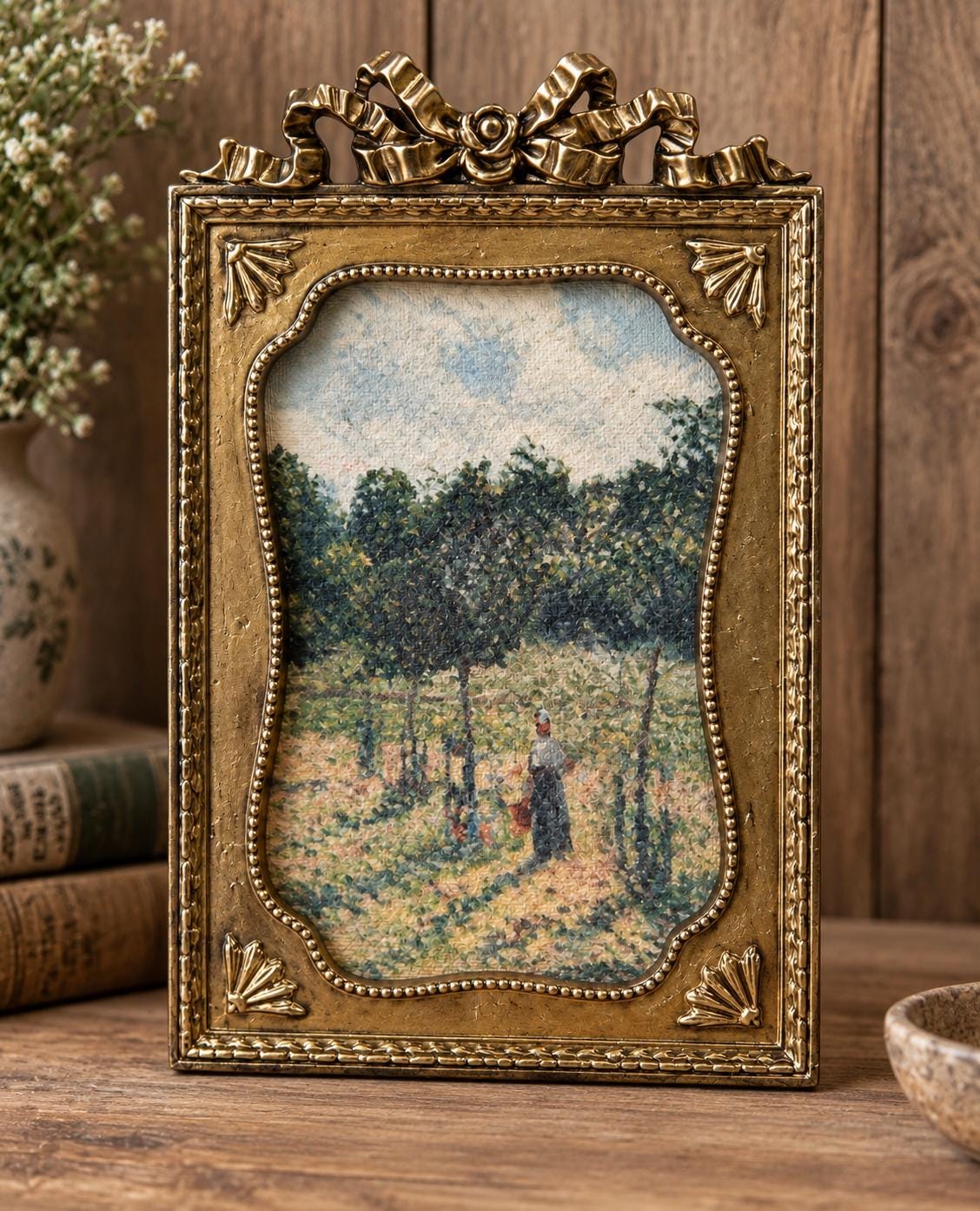 フランス　アンティーク　フレーム　ガラス Vintage Frame Glass France - Etsy