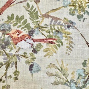 Custom Pillows ~ Botanical Birds Floral Woodland Designer Decorative Accent Throw Pillow Covers 36x22x20x14x16x18”