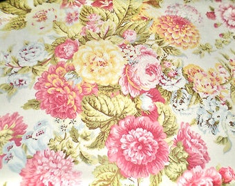 Shabby Chic Vintage Home Decor Pink Roses Floral Print Pattern - Etsy