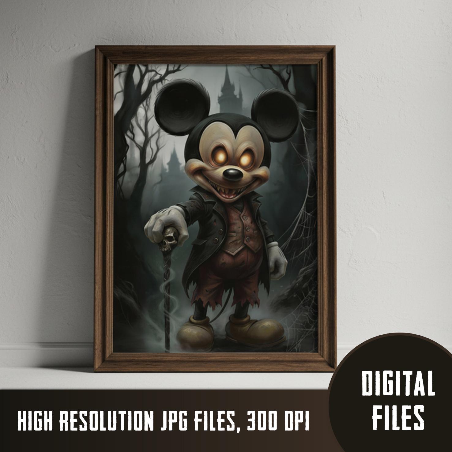 Creepy mickey mouse - Etsy France