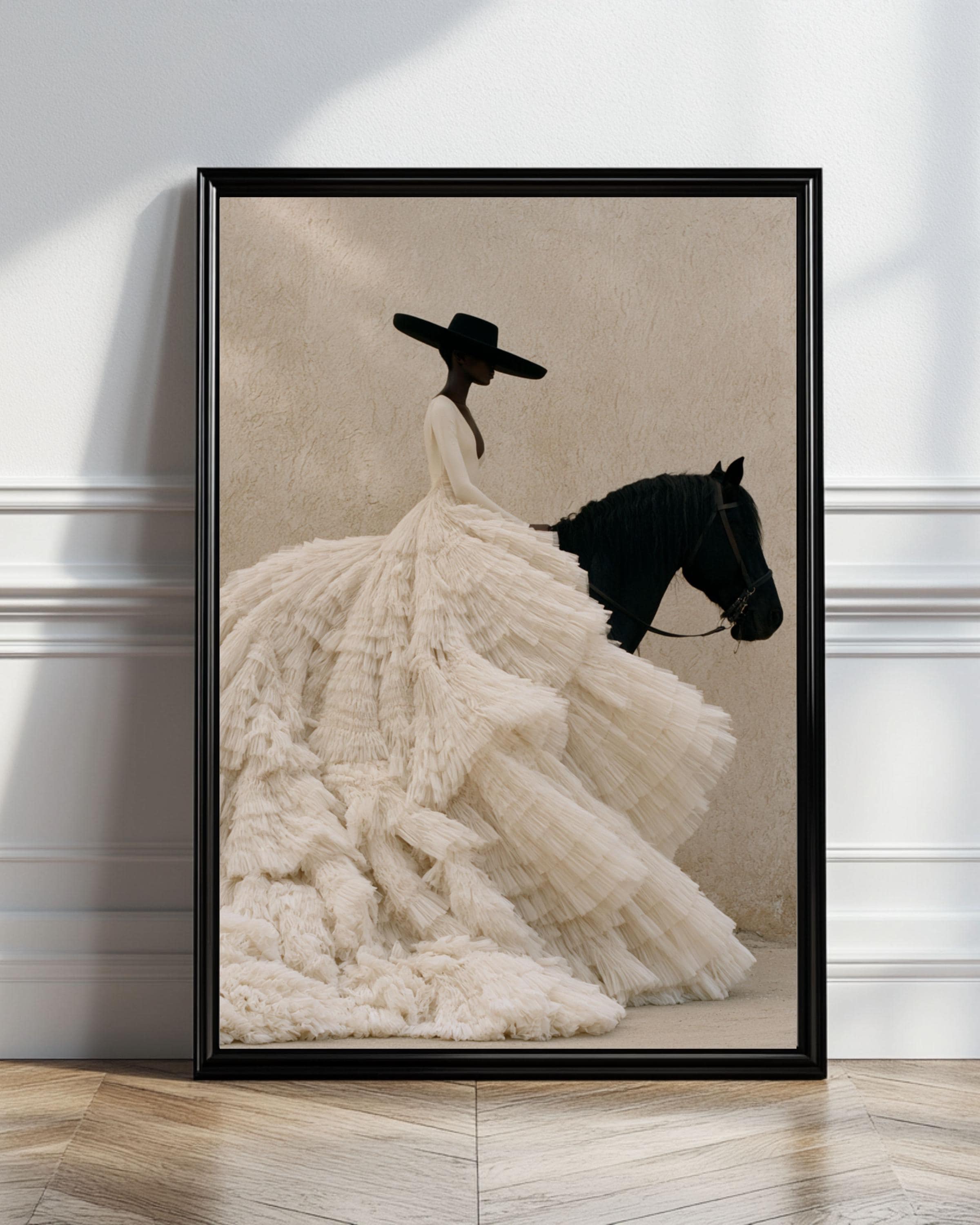 Horse Riding Gown - Etsy