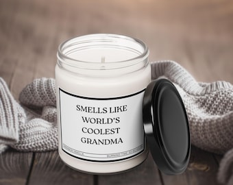 Lustige Oma Soja Kerze | Muttertagsgeschenk, Zimt Vanille