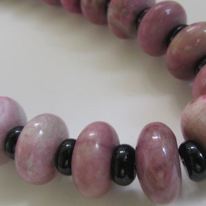 Worth the Weight, Purple and Black Bold Beaded Statement Necklace
