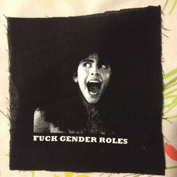 HORROR PATCH Angela from Sleepy Camp anti gender roles patch sexism sucks its 2016 get with the program people