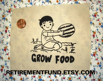 GROW FOOD PATCH so cute but also so good an idea