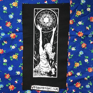 ZODIAC WITCH PATCH this time she&#39;s turning the great wheel of time and stars that command us all