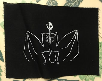 BAT SKELETON patch like the other bat one but this is her INSIDES