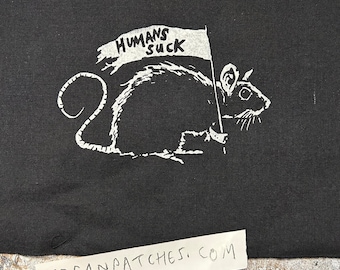 HUMANS SUCK rats rule PATCH