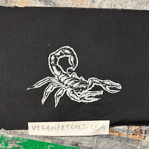 SCORPION PATCH it’s gonna sting you RUN you fool