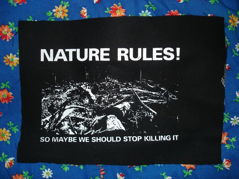 Nature Rules Patch photo