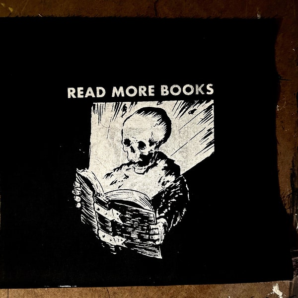 READ MORE BOOKS patch they will blow your mind