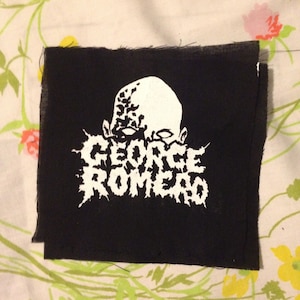 HORROR Georgeo Romer BLACK METAL patch