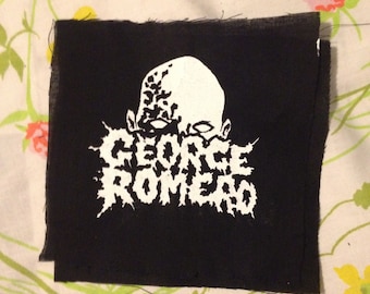 HORROR Georgeo Romer BLACK METAL patch