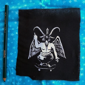 SATANIC GOAT skateboarding PATCH