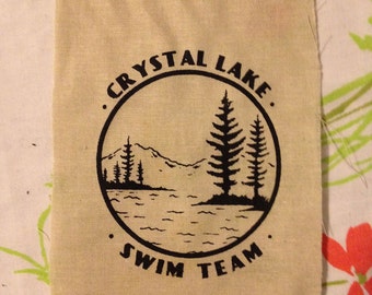 HORROR friday PATCH camp crystal swim team get it heehee it's funny
