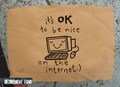 It's OK to be nice on the internet patch