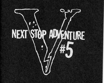 Next Stop Adventure Zine issue 5 bike touring travel zine ALASKA