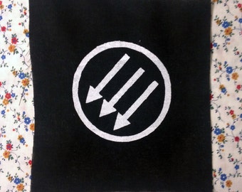 PATCH ANTIFA serigrafato e purtroppo estremamente appropriato qui nel 2017