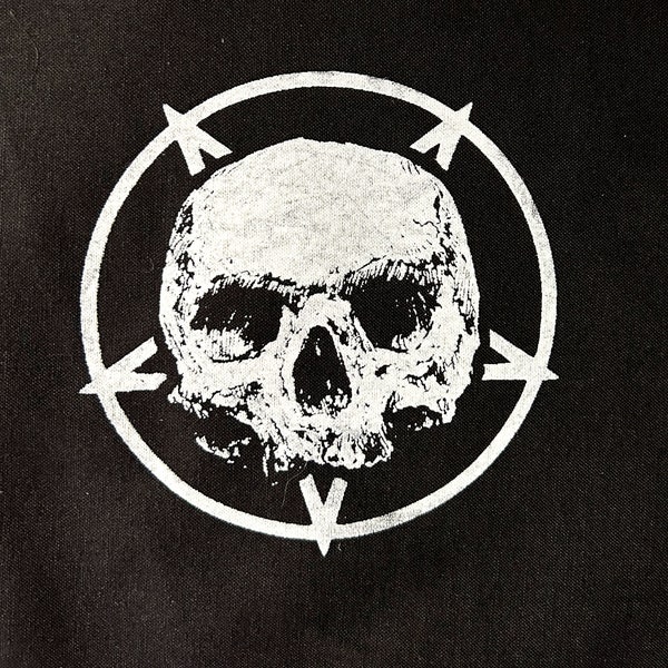 SKULL with that pentagram thing behind it PATCH