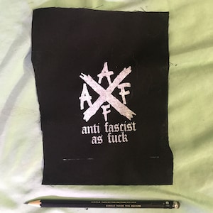 antyfaszysta do cholery PATCH AFAF haha jaka urocza gra słów