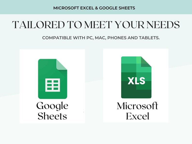 Ultimate Budget Planner Google Sheets Excel Monthly Budget Tracker ...