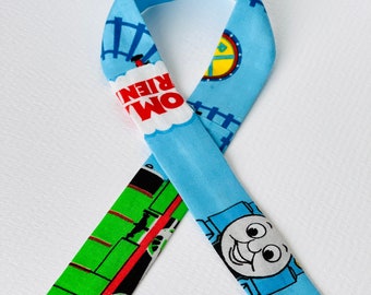 Thomas the train lanyard for masks or ID badge or keychains